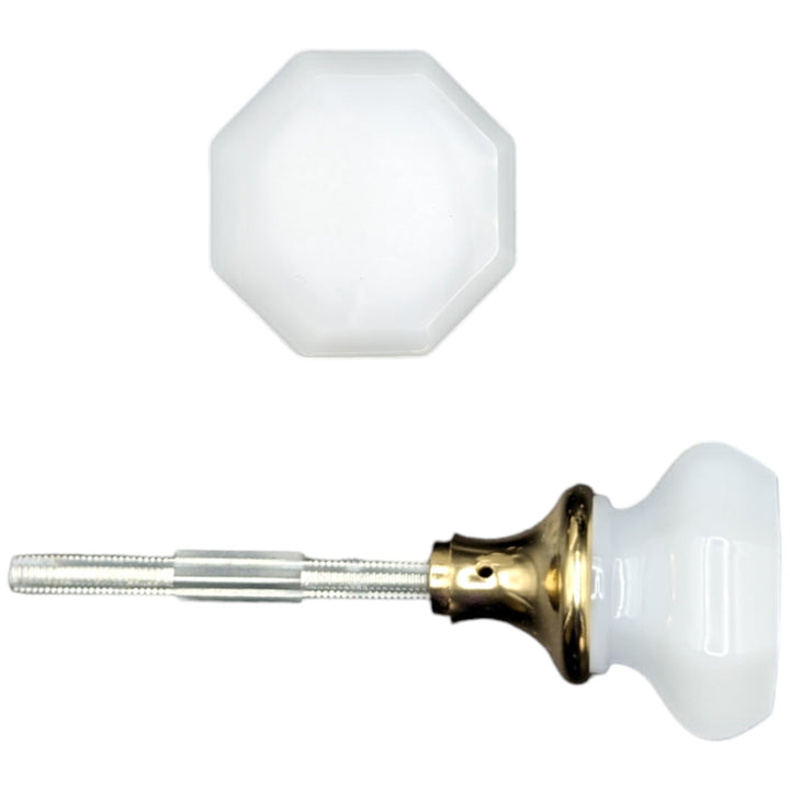 COPPER MOUNTAIN HARDWARE Octagon Crystal Spare Door Knobs
