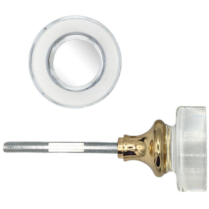 COPPER MOUNTAIN HARDWARE Round Crystal Spare Door Knobs