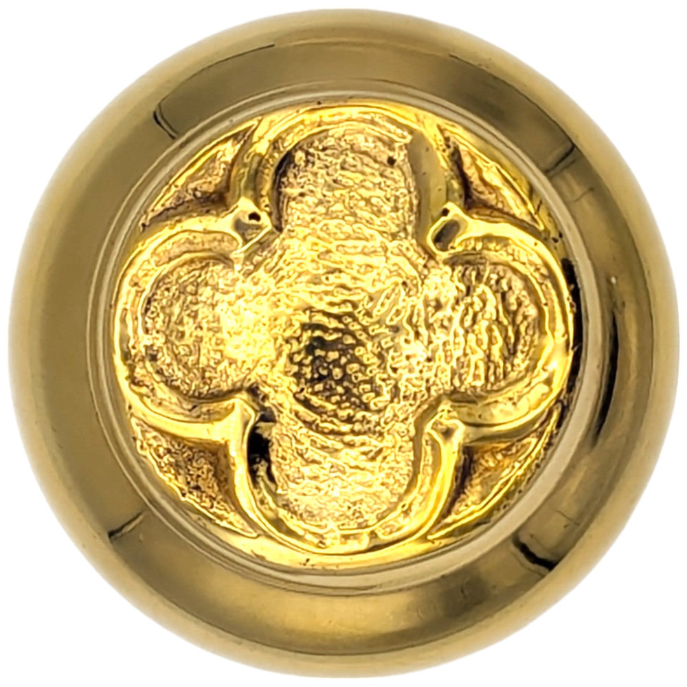 Clover Solid Brass Spare Door Knob Set (Several Finishes Available) COPPER MOUNTAIN HARDWARE