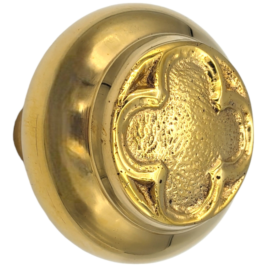 Clover Solid Brass Spare Door Knob Set (Several Finishes Available) COPPER MOUNTAIN HARDWARE