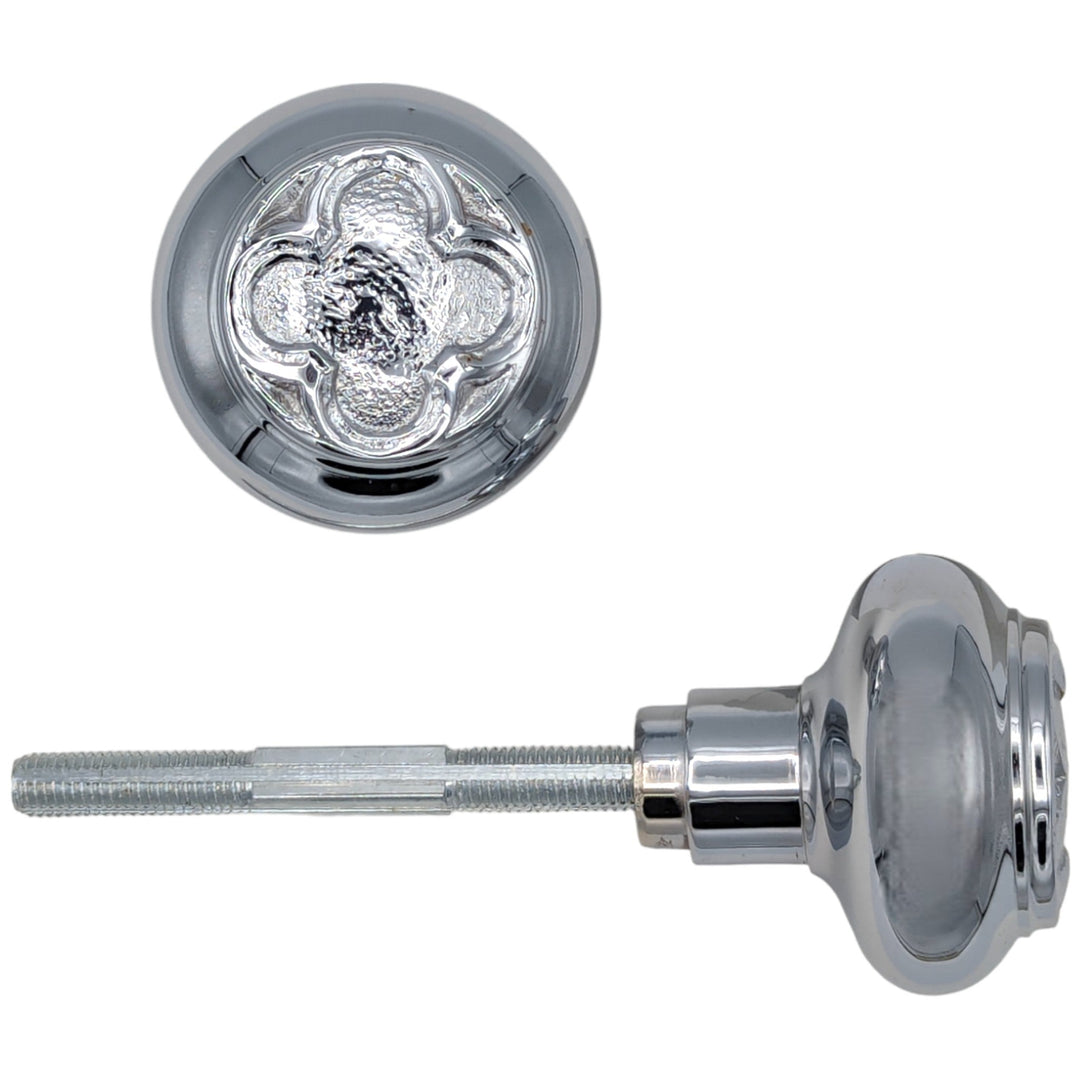 Clover Solid Brass Spare Door Knob Set (Several Finishes Available) COPPER MOUNTAIN HARDWARE