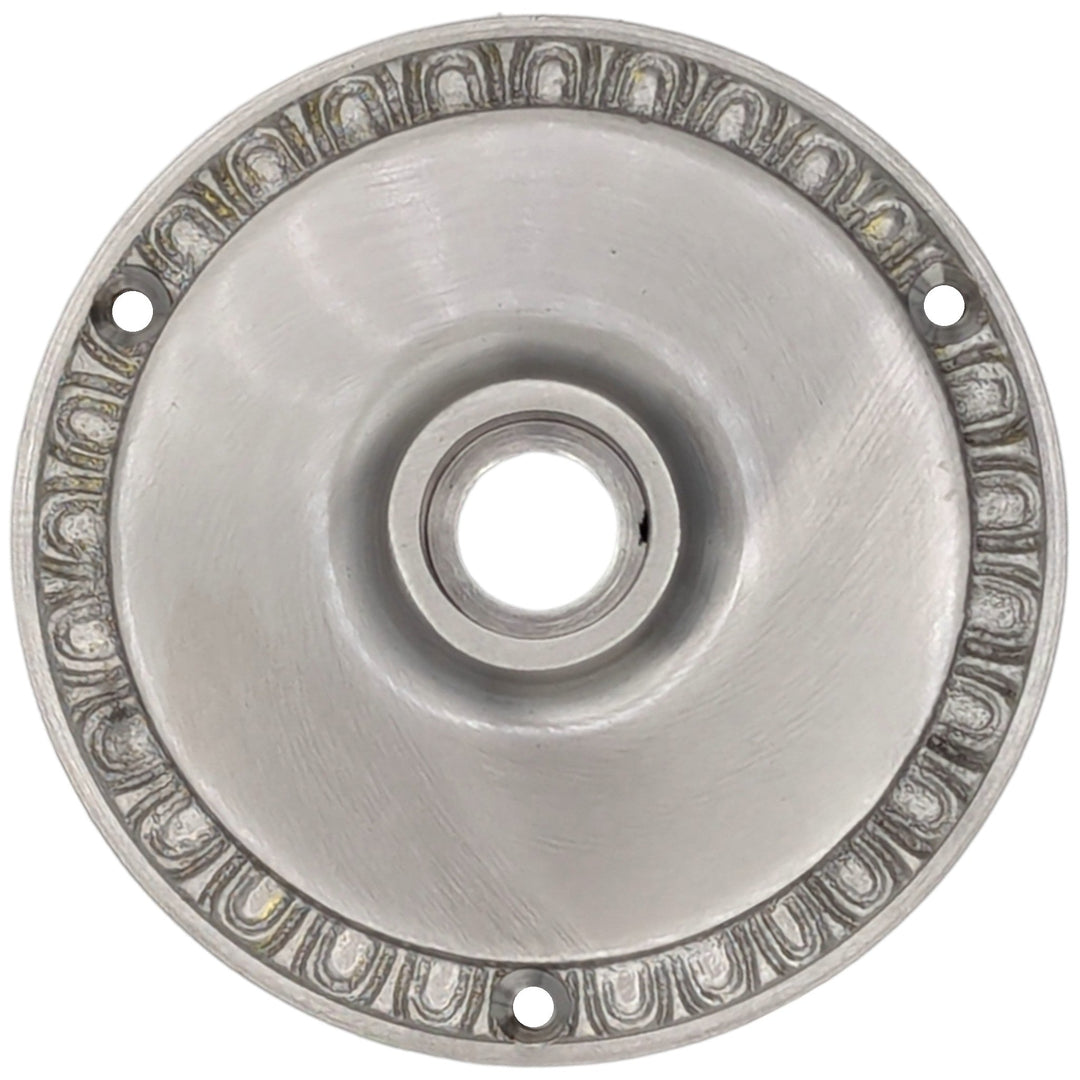 Egg & Dart Solid Brass Rosette (Several Finishes Available) COPPER MOUNTAIN HARDWARE