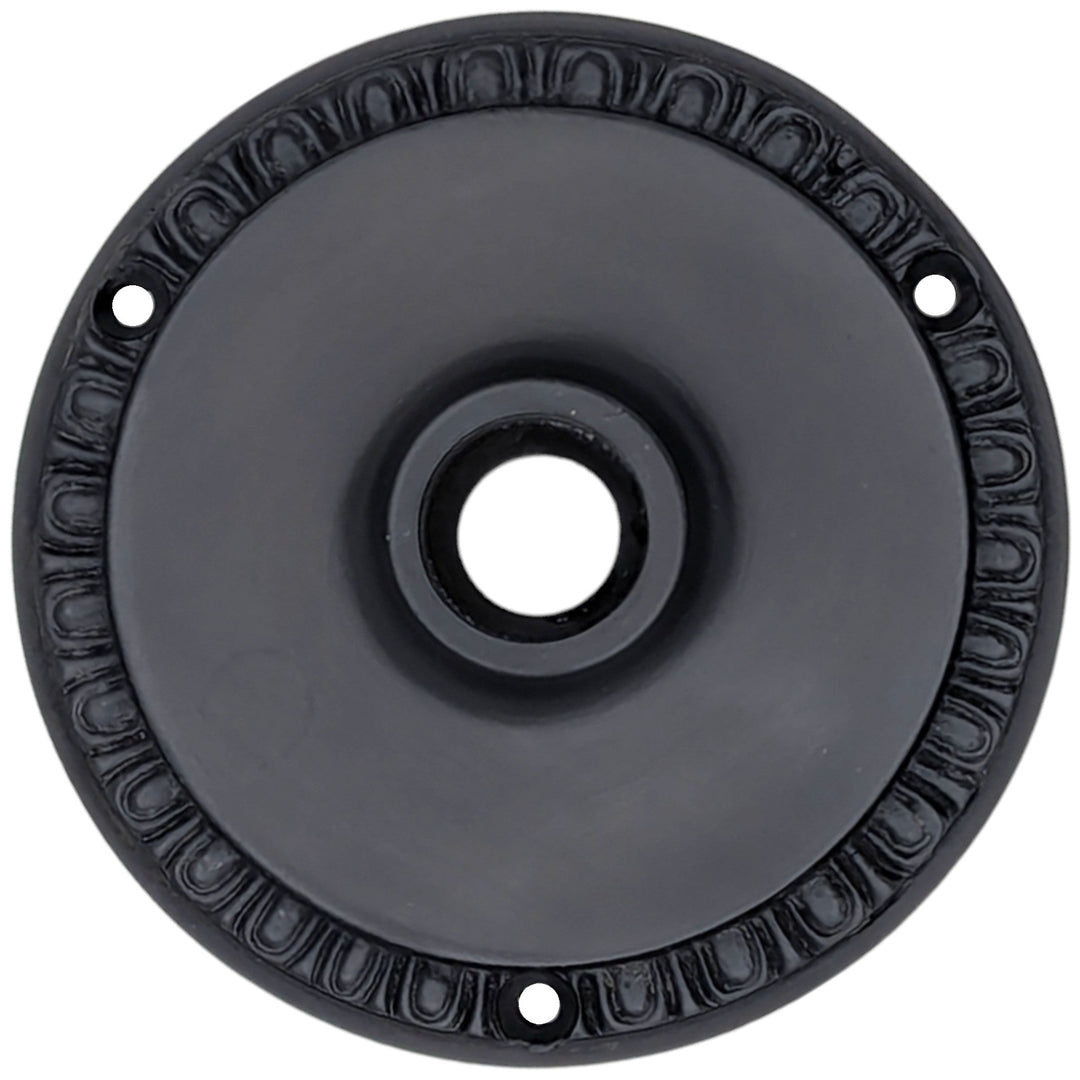 Egg & Dart Solid Brass Rosette (Several Finishes Available) COPPER MOUNTAIN HARDWARE