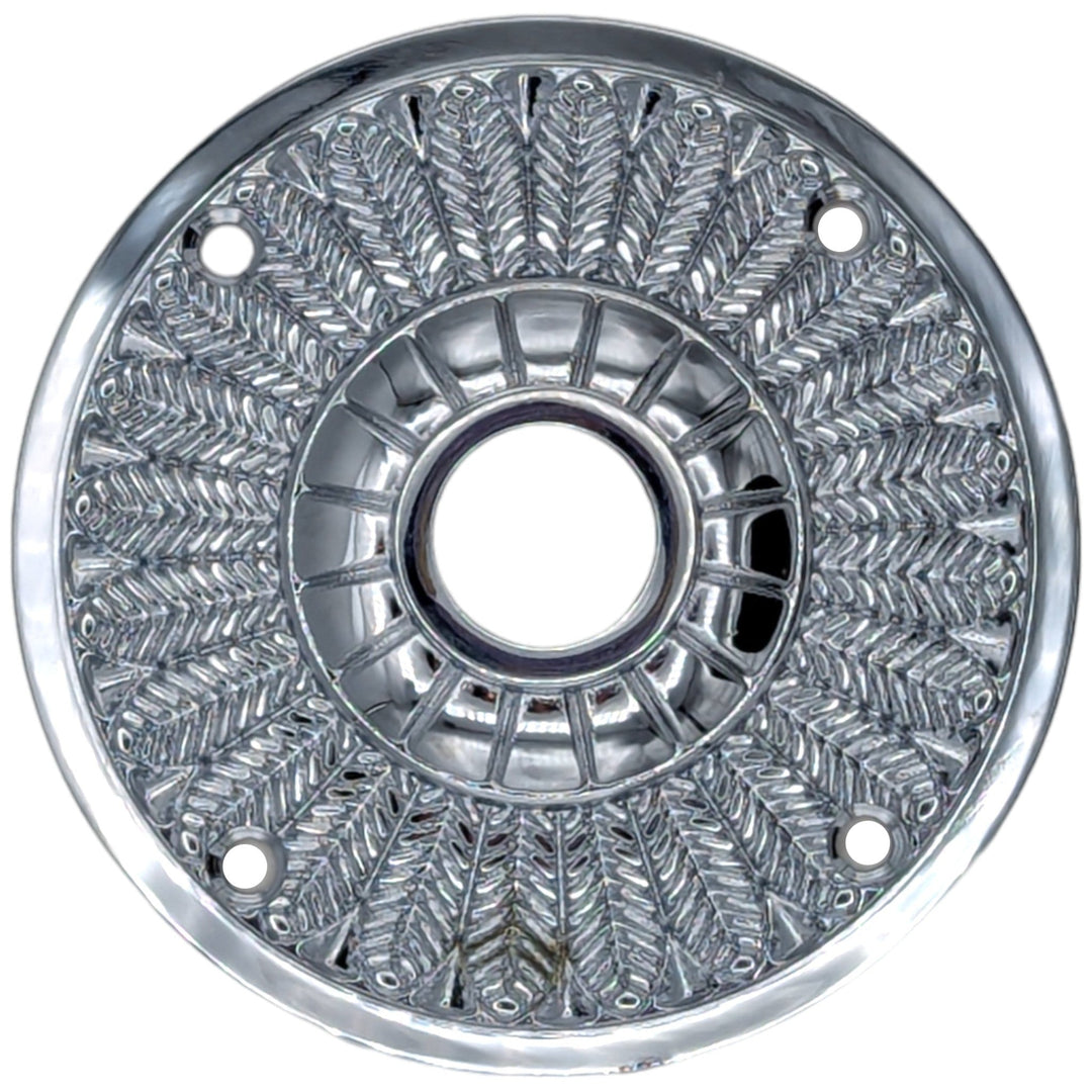 Feather Style Solid Brass Rosettes (Several Finishes Available) COPPER MOUNTAIN HARDWARE