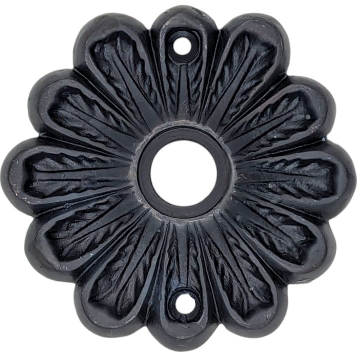 Maltesia Flower Style Solid Brass Rosette (Several Finishes Available) COPPER MOUNTAIN HARDWARE