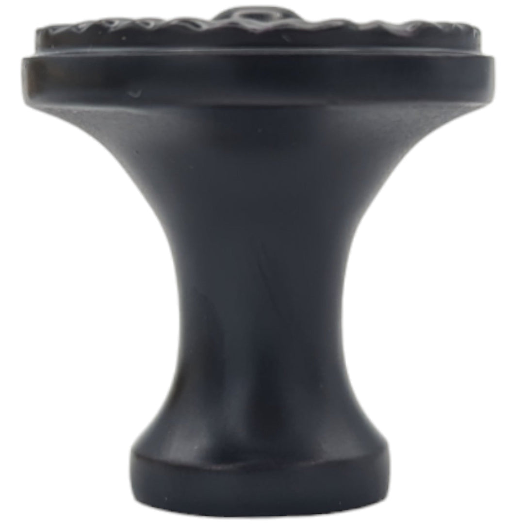 COPPER MOUNTAIN HARDWARE Solid Brass Art Deco Beaded Circle Cabinet & Furniture Knob