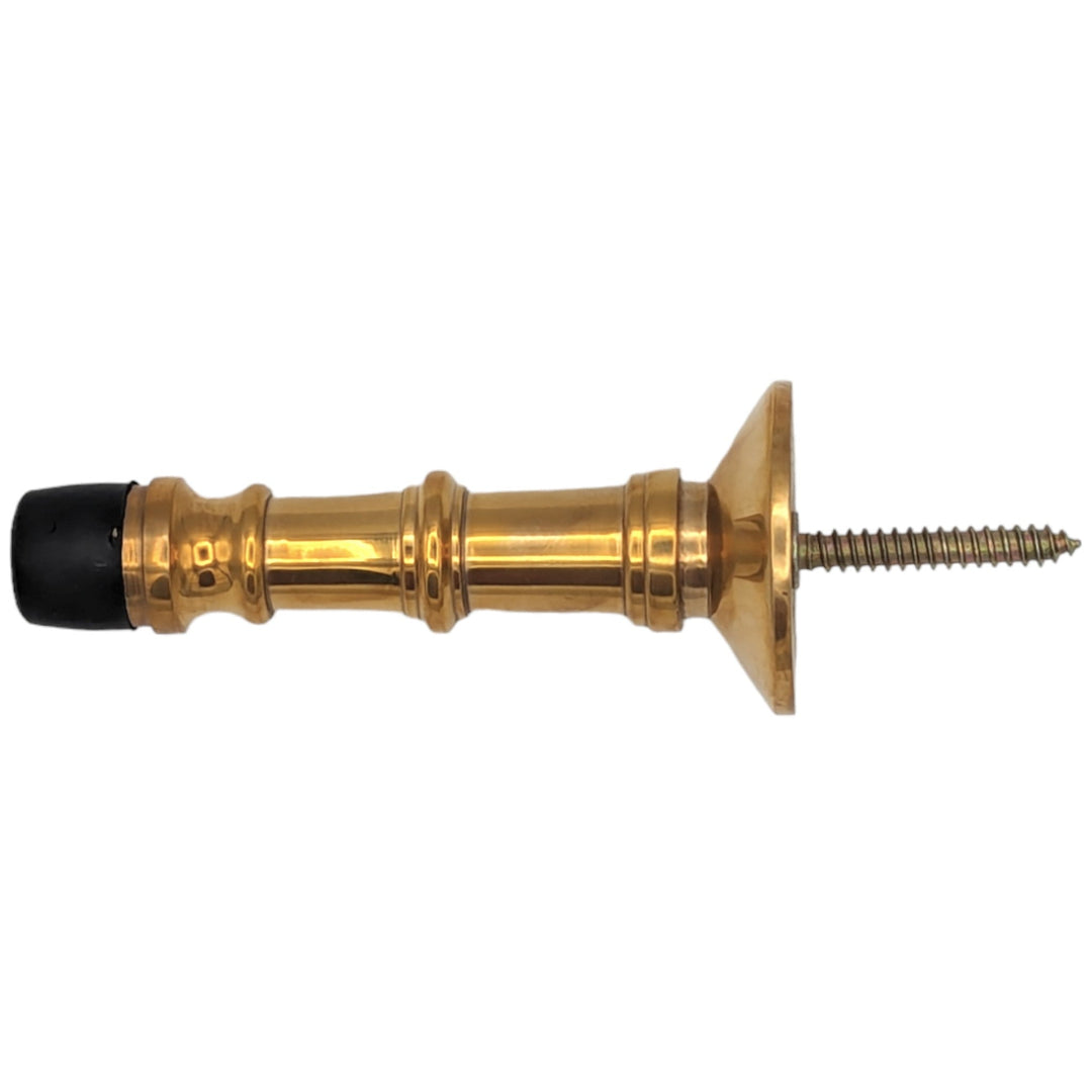 Traditional Brass Wall Mounted Door Stop (Several Finishes Available) COPPER MOUNTAIN HARDWARE