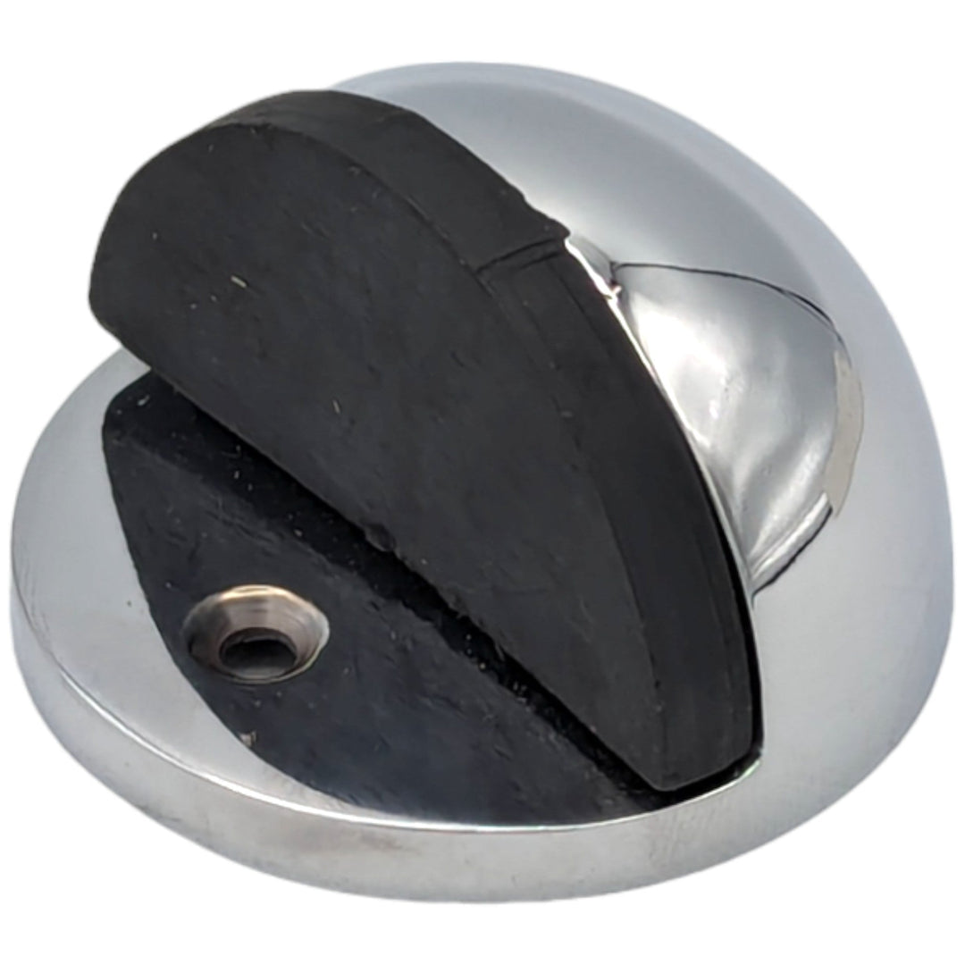 Low Profile Brass Floor Mounted Door Stop (Several Finishes Available) COPPER MOUNTAIN HARDWARE