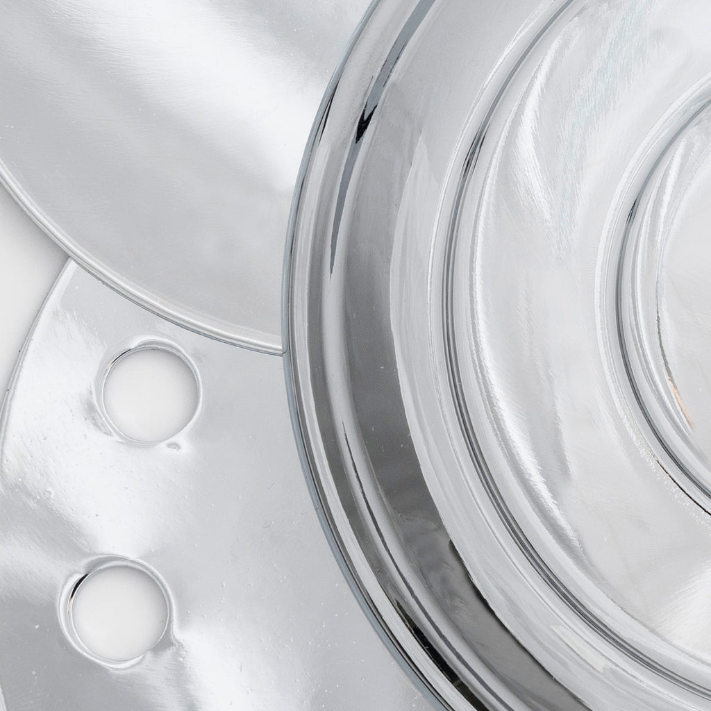 Crystorama Crystorama Crystorama 2 Light Clear Italian Crystal Polished Chrome Flush Mount