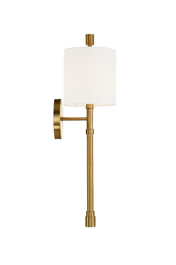 Crystorama Crystorama Rachel 1 Light Vibrant Gold Sconce