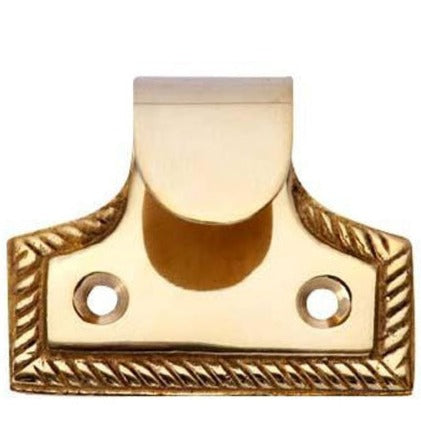 Solid Brass Georgian Roped Sash Lift (Several Finishes Available) COPPER MOUNTAIN HARDWARE