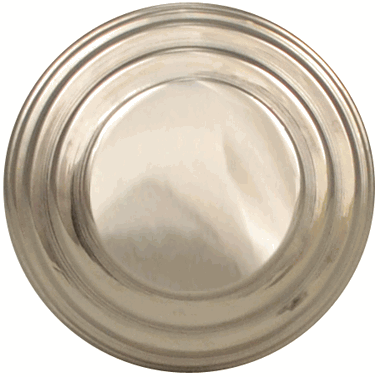 COPPER MOUNTAIN HARDWARE Brass Concentric Art Deco Round Cabinet & Furniture Knob