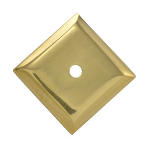 1 2/5 Inch Solid Brass Traditional Back Plate COPPER MOUNTAIN HARDWARE
