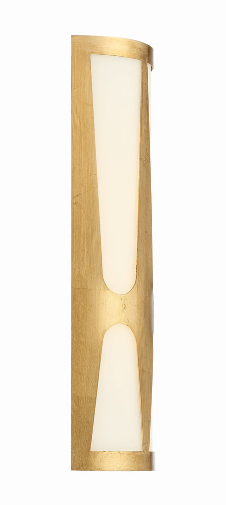 Crystorama Crystorama Royston 2 Light Antique Gold Sconce