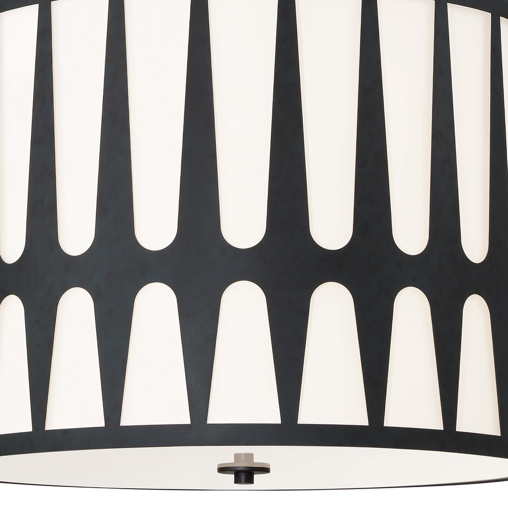 Crystorama Crystorama Royston 5 Light Black Chandelier