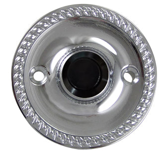 Solid Brass Georgian Roped Doorbell (Several Finishes Available) COPPER MOUNTAIN HARDWARE