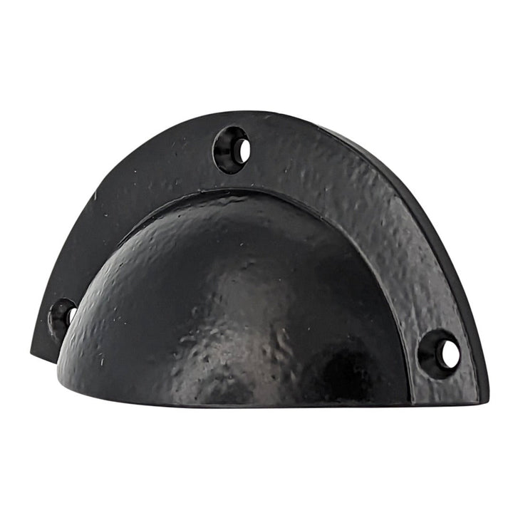 3 3/4 Inch Solid Iron Traditional Cup Pull COPPER MOUNTAIN HARDWARE