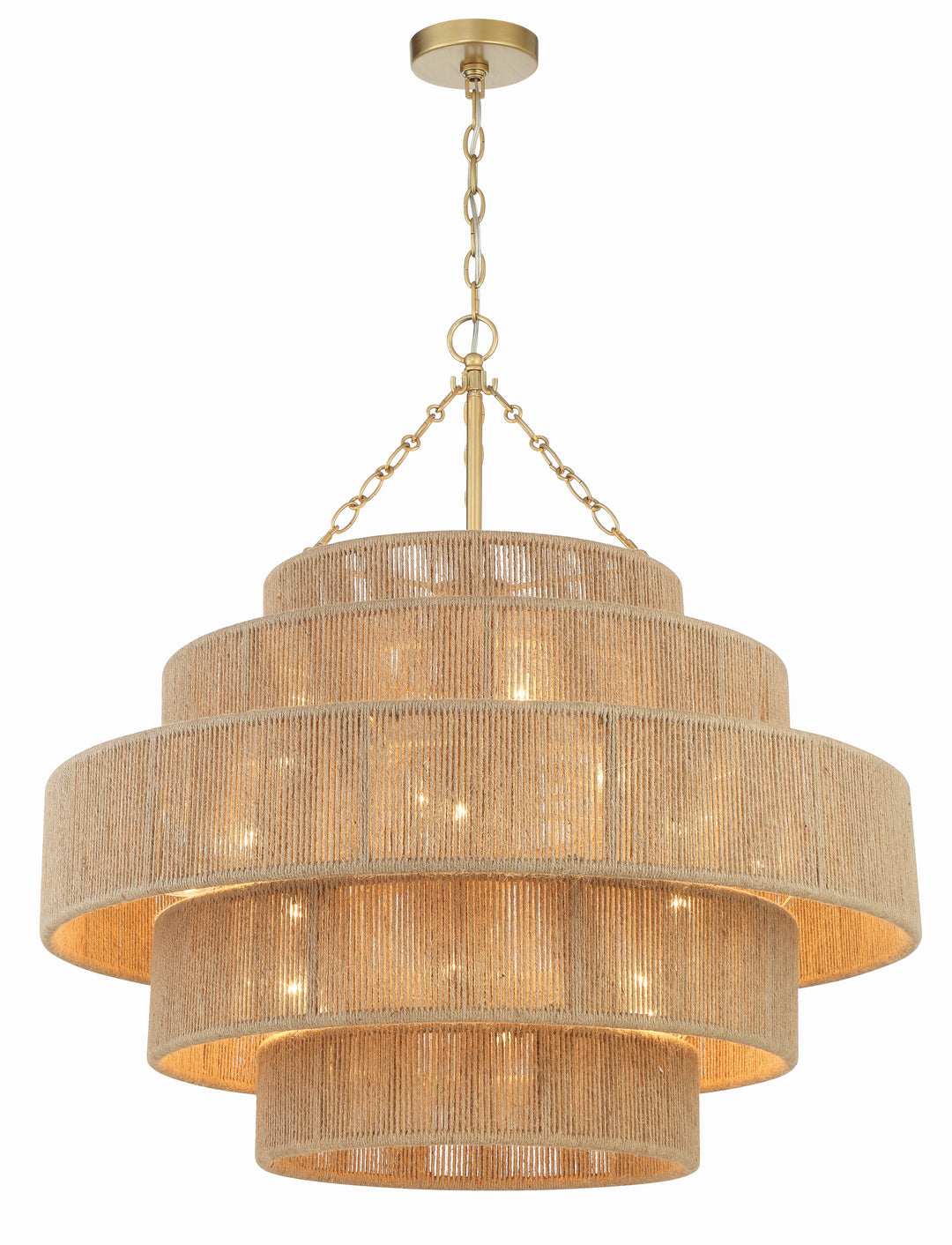 Crystorama Crystorama Shyla 20 Light Soft Gold Chandelier