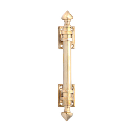 8 Inch Solid Brass Colonial Style Pull
