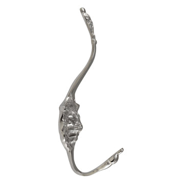 Traditional Solid Brass Lion Head Hook (Several Finishes Available)