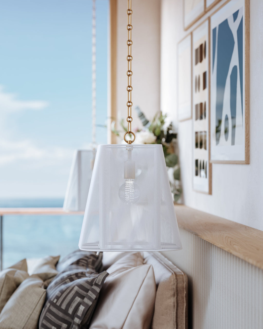 Verona Beach Pendant Pendant Hudson Valley Lighting