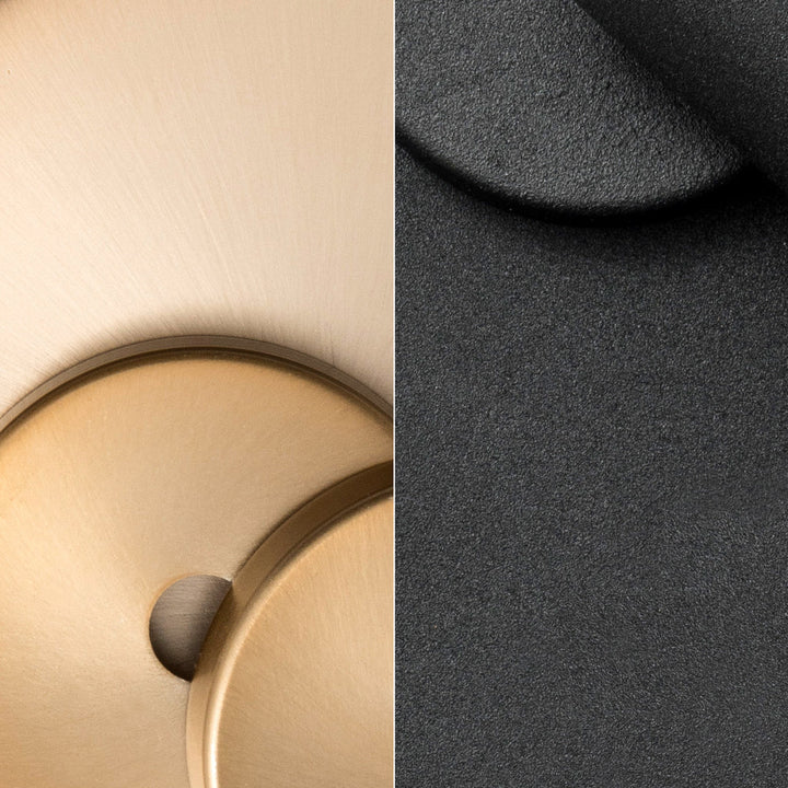 Crystorama Crystorama Brent 1 Light Vibrant Gold + Black Forged Sconce