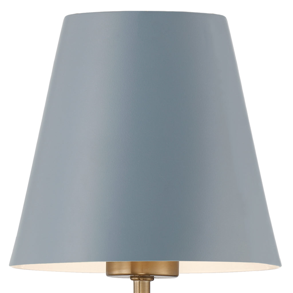 Crystorama Crystorama Xavier 1 Light Vibrant Gold + Blue Sconce