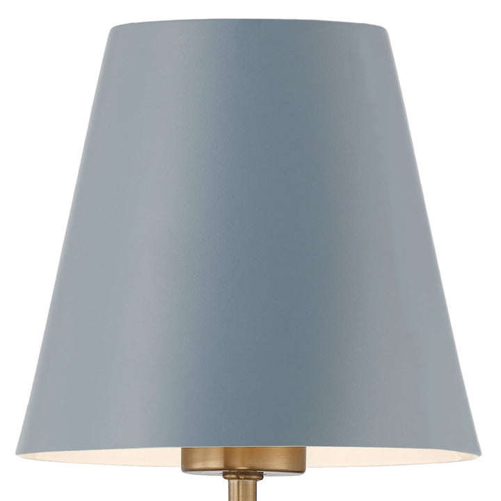 Crystorama Crystorama Xavier 1 Light Vibrant Gold + Blue Sconce