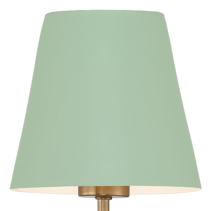 Crystorama Crystorama Xavier 1 Light Vibrant Gold + Green Sconce
