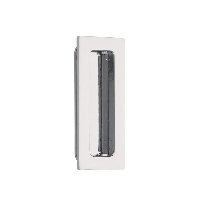 4 Inch Solid Brass Modern Rectangular Flush Pull EMTEK