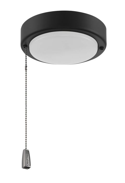 ##Antique Hardware## 1 Light Universal LED Disk Light Kit in Flat Black