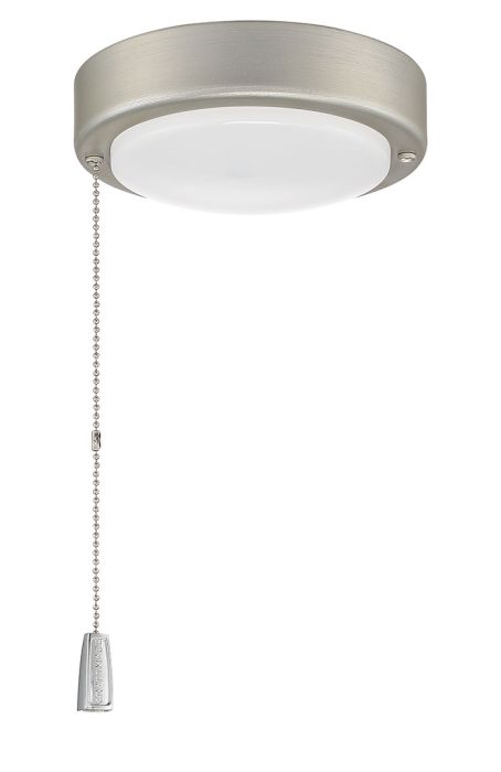 ##Antique Hardware## 1 Light Universal LED Disk Light Kit in Painted Nickel