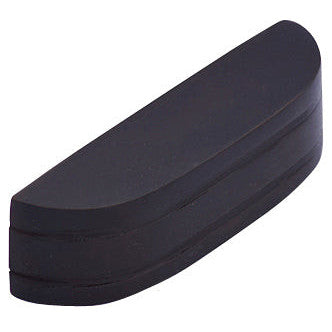 2 3/4 Inch Overall (2 1/2 Inch c-c) Solid Brass Art Deco Simple Cup Pull (Black Bronze Finish) COPPER MOUNTAIN HARDWARE