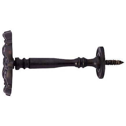 Solid Brass Floral Style Curtain Tie Back (Several Finishes Available)