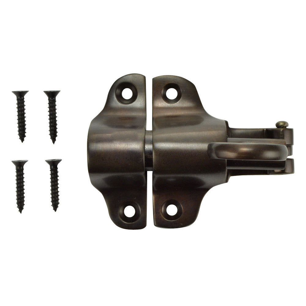 Solid Brass Traditional Transom Window Latch