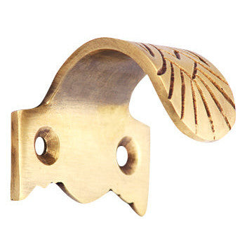 Solid Brass Sash Lift with Art Deco Pattern