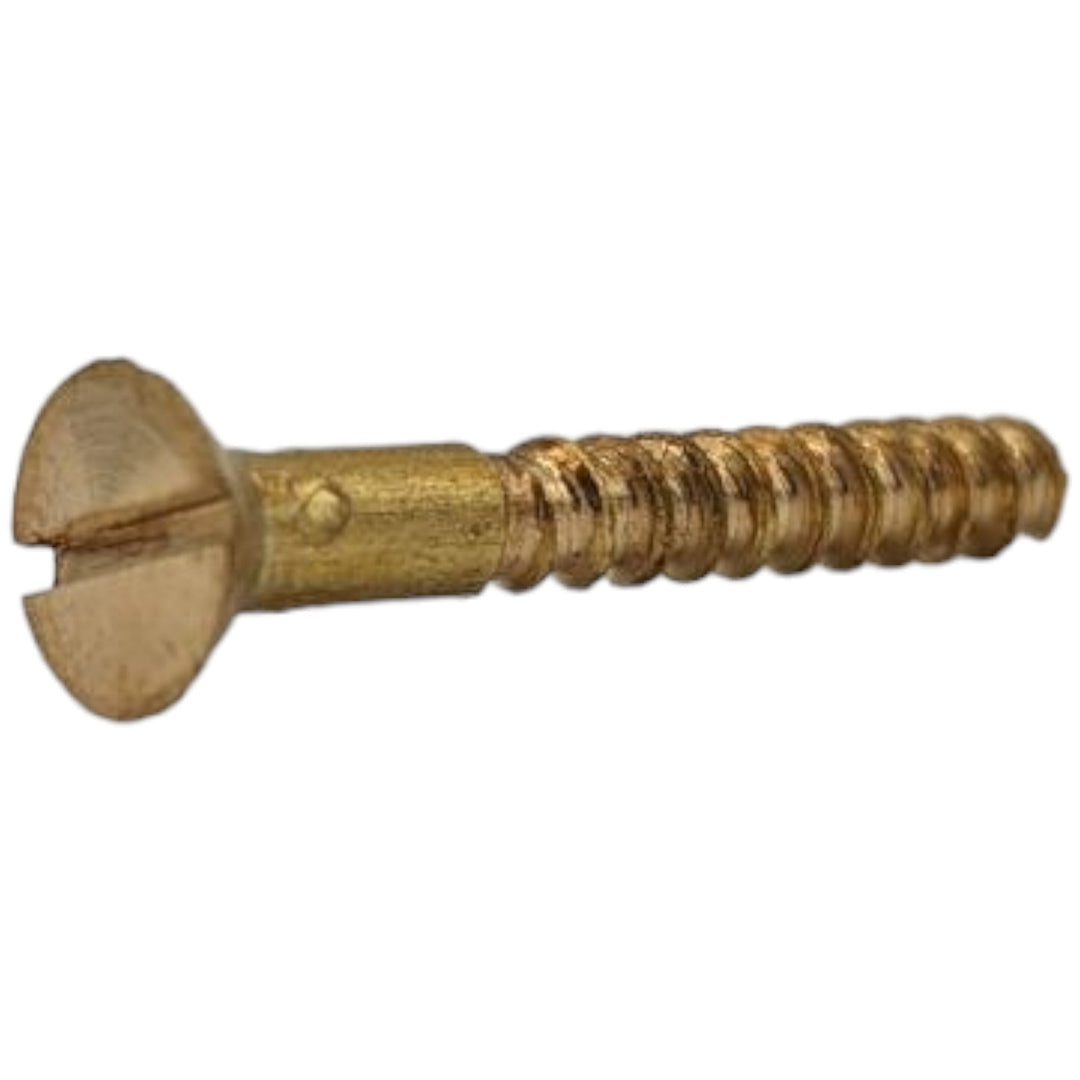 COPPER MOUNTAIN HARDWARE 7/8 Inch Solid Brass Wood Screws