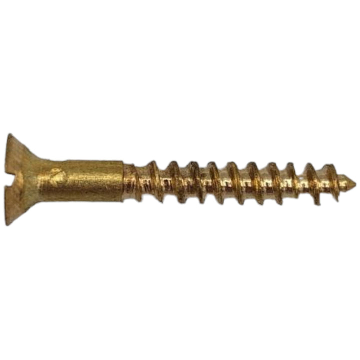 COPPER MOUNTAIN HARDWARE 7/8 Inch Solid Brass Wood Screws