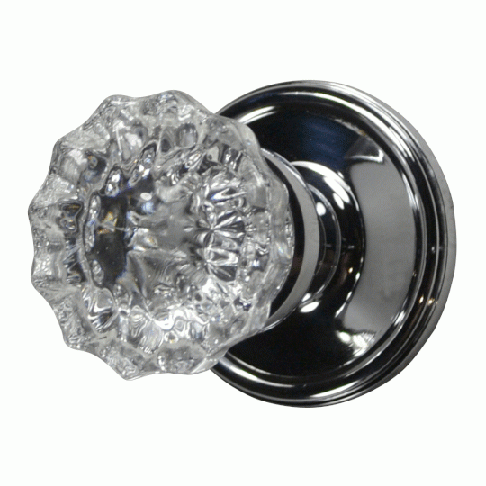 Traditional Crystal Knob Wall Mount Robe Hook (Several Finish Options) COPPER MOUNTAIN HARDWARE
