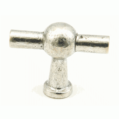 1 3/4 Inch Chemin de Fer Knob (Britannium Finish) SCHAUB
