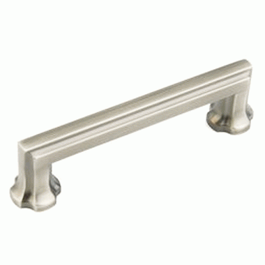 4 7/8 (4 Inch c-c) Empire Pull (Satin Nickel Finish) SCHAUB