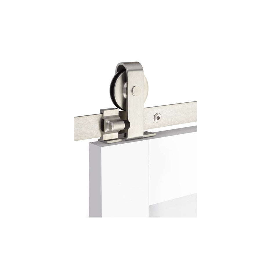 Classic Top Mount Barn Door Hanger (Several Finishes Available) EMTEK