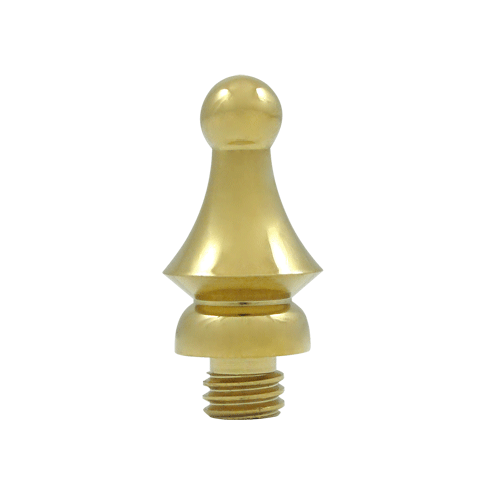 1 1/4 Inch Solid Brass Windsor Tip Door Finial (PVD Finish) DELTANA