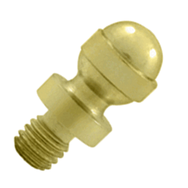 1/2 Inch Solid Brass Acorn Tip Cabinet Finial (Polished Brass Finish) DELTANA