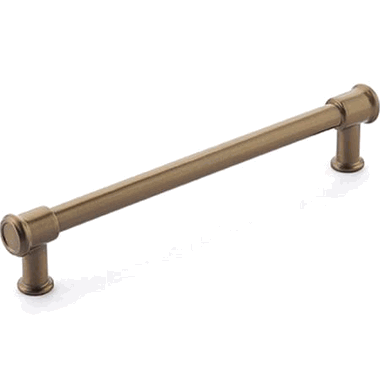 7 Inch (6 Inch c-c) Steamworks Cabinet Pull (Brushed Bronze Finish) SCHAUB