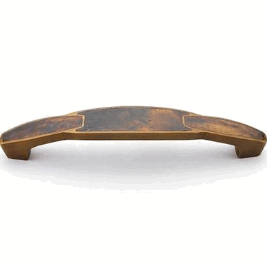 7 Inch (6 Inch c-c) Tiger Penshell Cabinet Pull (Estate Dover Finish) SCHAUB