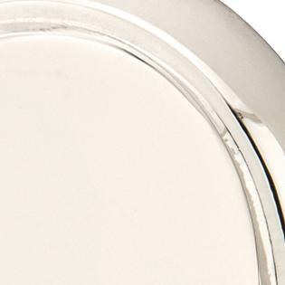 1 1/4 Inch Clear Crystal Glass Forza Cabinet & Furniture Knob EMTEK