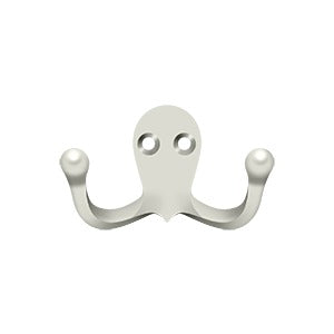 Double Coat & Hat Hook (Several Finishes Available) DELTANA