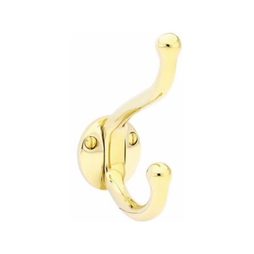 Traditional Brass Robe Hook (Several Finishes Available) EMTEK