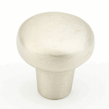 1 1/4 Inch Mountain Round Knob (Antique Silver Finish) SCHAUB